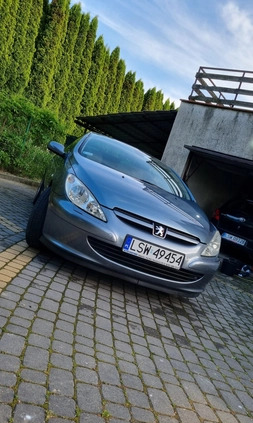 Peugeot 307 CC cena 9800 przebieg: 316000, rok produkcji 2004 z Aleksandrów Łódzki małe 154